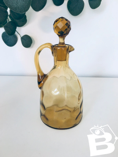 Pichet ancien en verre soufflé