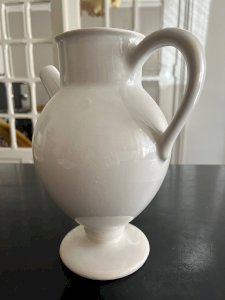 White pitcher, 1950s