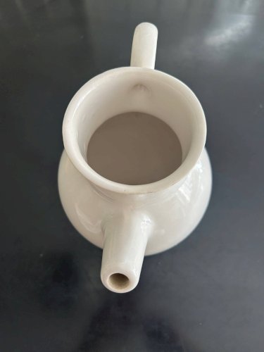 Pichet blanc, années 50