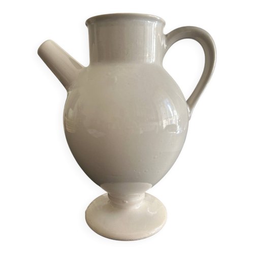 Pichet blanc, années 50