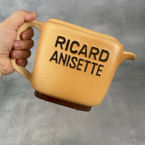 Pichet broc cruche céramique publicitaire RICHARD anisette 1 litre 1L
