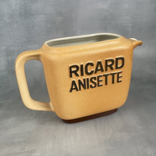 Pichet broc cruche céramique publicitaire RICHARD anisette 1 litre 1L