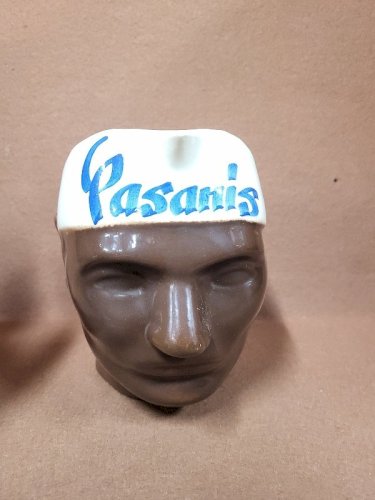 PICHET CASANIS TETE DE MAURE CORSE DE LA FAÏENCERIE DE JEAN LA POTERIE MORBIHAN