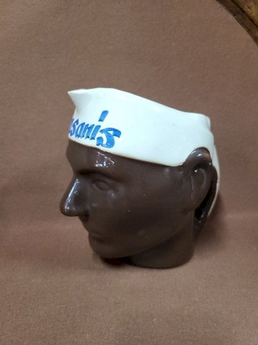 PICHET CASANIS TETE DE MAURE CORSE DE LA FAÏENCERIE DE JEAN LA POTERIE MORBIHAN