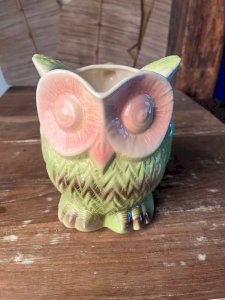 Saint Clément Chouette pitcher in earthenware