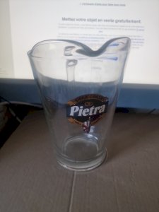 Pichet -cruche-biere corse Pietra   1,5  litre