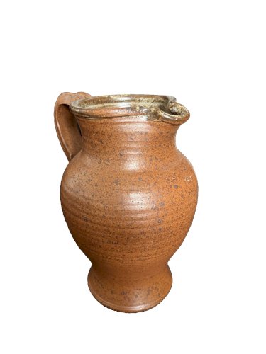 Pichet cruche en grès artisanal marque à identifier céramique  poterie artisanat