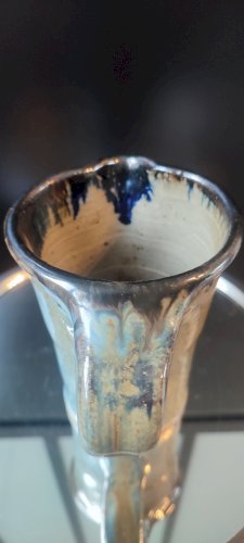 Pichet Denis Avonts Grès pyrité émaillé La Borne / Puysane 