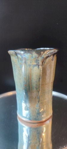 Pichet Denis Avonts Grès pyrité émaillé La Borne / Puysane 