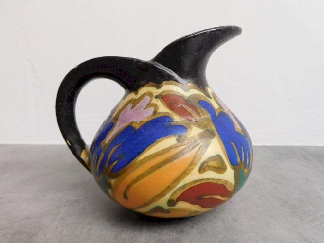 PICHET EN CERAMIQUE BELGE ART DECO