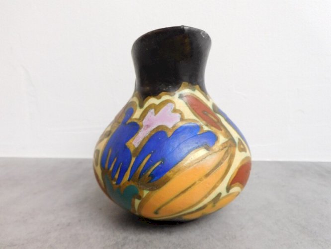 PICHET EN CERAMIQUE BELGE ART DECO