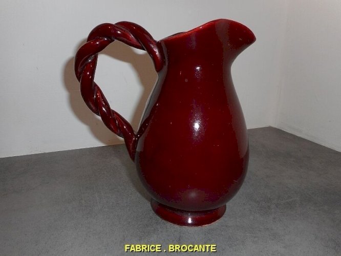 PICHET EN CERAMIQUE DES ANNEES 1950 R.DUPANIER