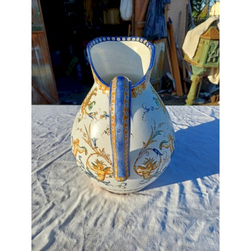 Pichet en Faience de Gien 19 ème