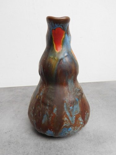 PICHET EN FAIENCE MULTICOLORE 393