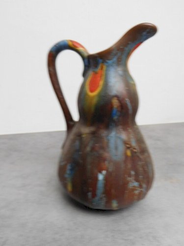 PICHET EN FAIENCE MULTICOLORE 393