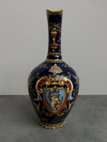 PICHET EN GIEN FAIENCE D'ART FRANCE