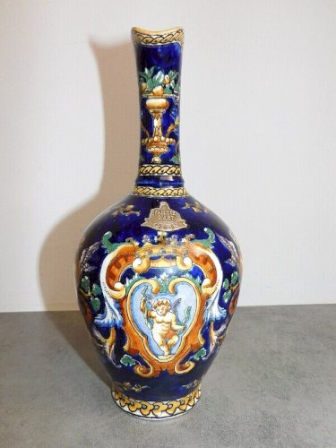 PICHET EN GIEN FAIENCE D'ART FRANCE