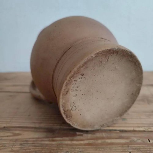 Pichet en grès brut vintage