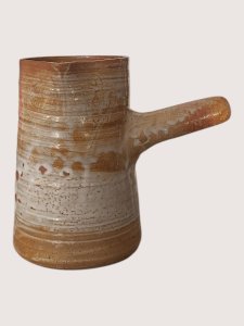 Pichet en grès céramique Pierre Lion Puisaye