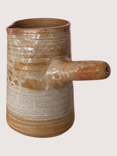 Pichet en grès céramique Pierre Lion Puisaye