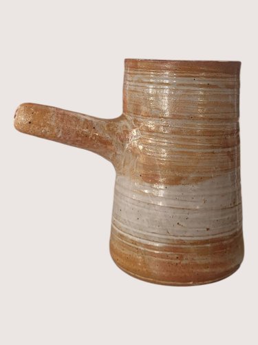 Pichet en grès céramique Pierre Lion Puisaye