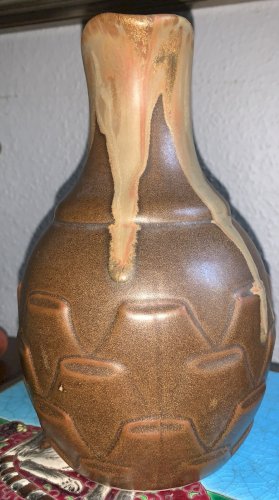 Pichet en grès de Denbac artichaut numéroté 397 très bel état