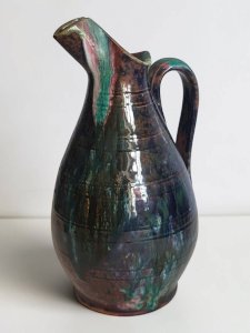 Stoneware pitcher from Morvan