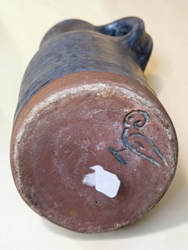 Pichet en grès J&N Pierlot Ratilly Puisaye, années 60