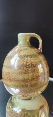 Pichet en grès Matthieu Liévois  Atelier Créamik (Séné, Morbihan)