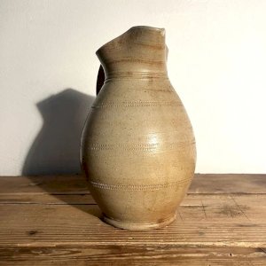 Vintage stoneware pitcher