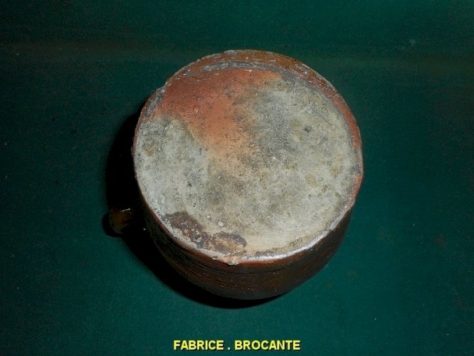 PICHET EN TERRE VERNISSEE ANCIEN N° 6