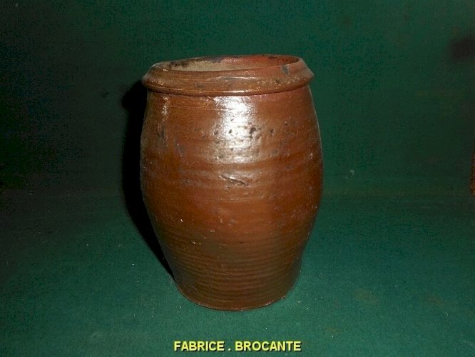 PICHET EN TERRE VERNISSEE ANCIEN N° 6