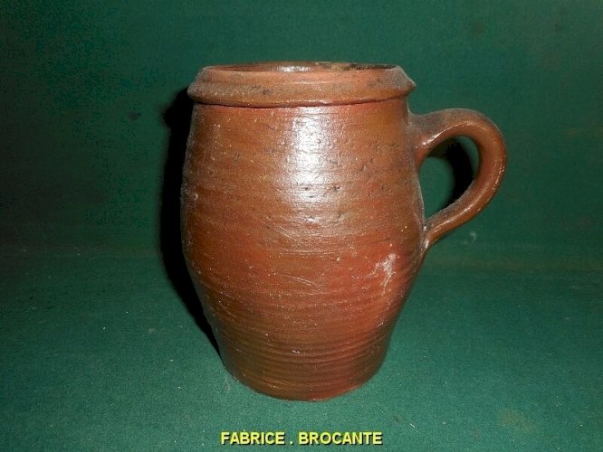 PICHET EN TERRE VERNISSEE ANCIEN N° 6