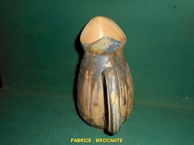 PICHET EN TERRE VERNISSEE ANCIEN N° 8