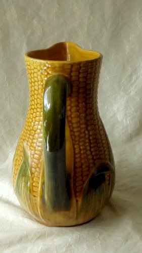 PICHET EPIS DE MAÏS EN CERAMIQUE BARBOTINE COSTA PEREIRE PORTUGAL*