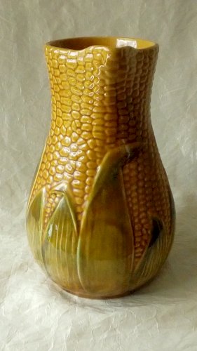 PICHET EPIS DE MAÏS EN CERAMIQUE BARBOTINE COSTA PEREIRE PORTUGAL*