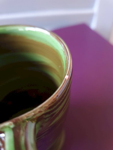 Pichet et 3 mugs en céramique