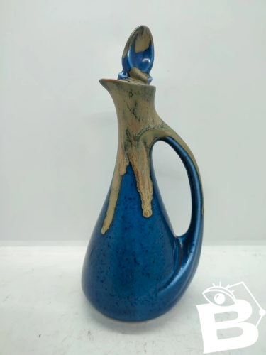 Pichet  flammé attribué à la manufacture de denbac  en bon etat