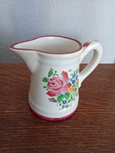 Pichet miniature faïence Lunéville KG