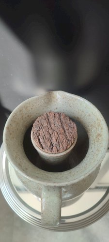 Pichet rafraîchissoir artisanal Poterie La Draille (Anduze)