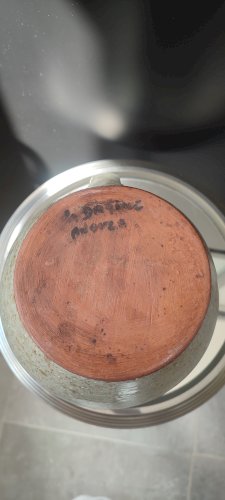 Pichet rafraîchissoir artisanal Poterie La Draille (Anduze)