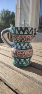 Pitcher Robert Picault ceramic from Vallauris (1950s/60s)