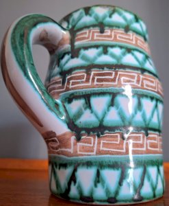 Robert Picault pitcher Vallauris, vintage ceramic vase