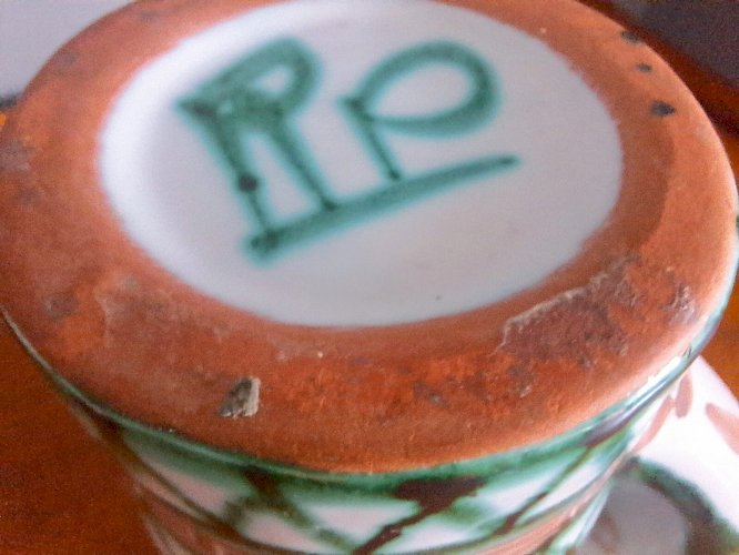 Pichet Robert Picault Vallauris, vase céramique vintage