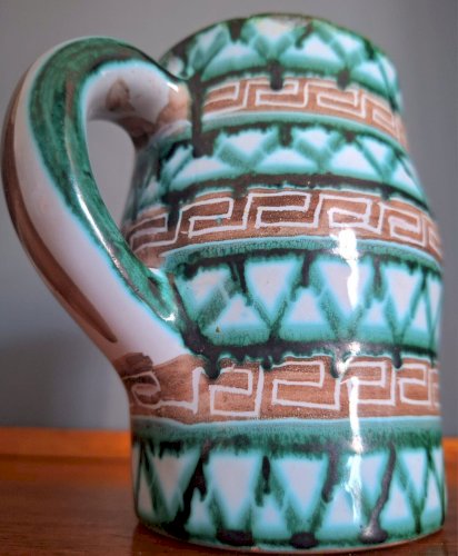 Pichet Robert Picault Vallauris, vase céramique vintage