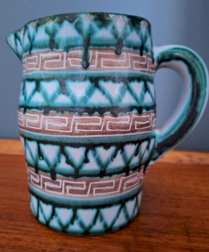 Pichet Robert Picault Vallauris, vase céramique vintage