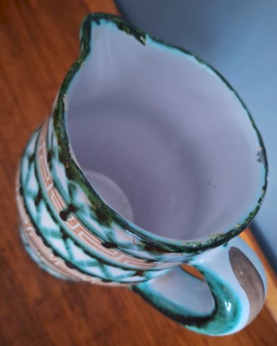 Pichet Robert Picault Vallauris, vase céramique vintage