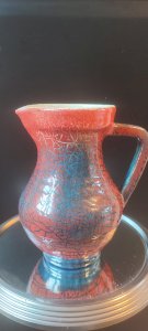 Pichet signé Accolay céramique des années 50/60