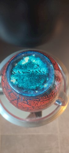 Pichet signé Accolay céramique des années 50/60