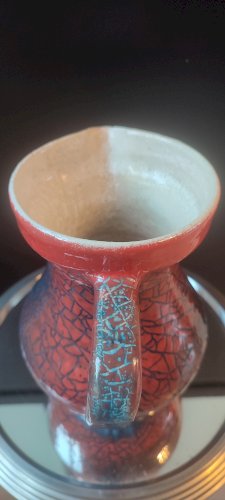 Pichet signé Accolay céramique des années 50/60